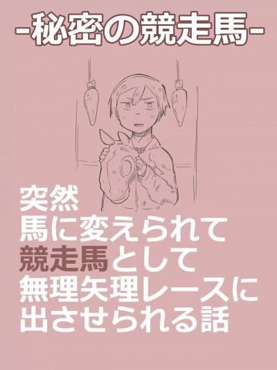 有秘密的竞赛马 [梅水瓶汉化] [konoe] 秘密の竞走马 [中国翻訳]漫画